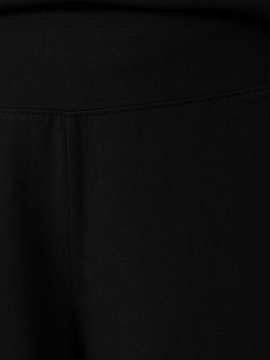 Traceable Cotton Jersey Wide-Leg Pant