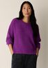 Organic Cotton Chenille Crew Neck Top