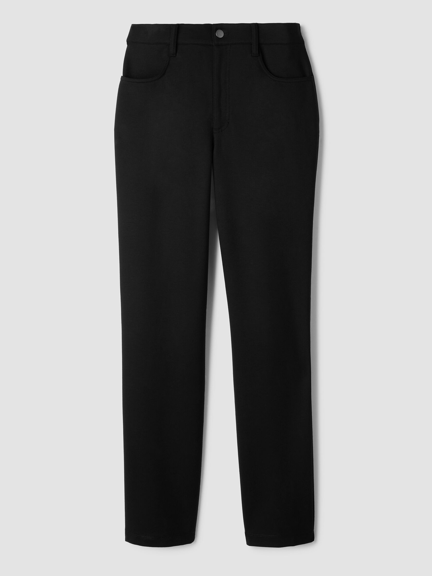 Washable Flex Ponte Straight Pant