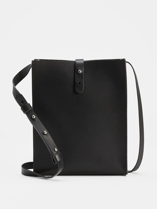 Vegetable Tanned Italian Leather Crossbody Bag