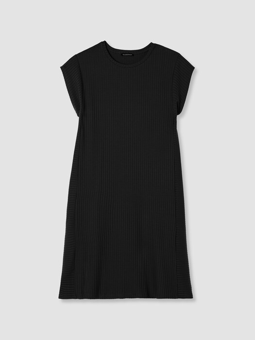 eileen fisher ribbed dress Eileen Fisher Women's Rib Midi Dress - Gray