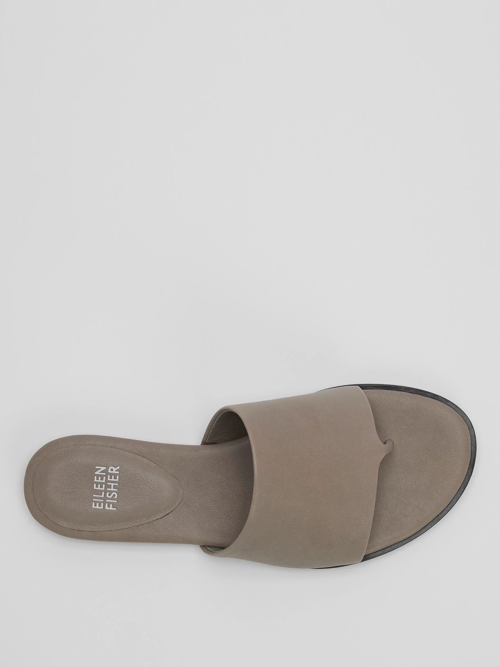 Edge Leather Slide Sandal
