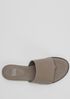 Edge Leather Slide Sandal
