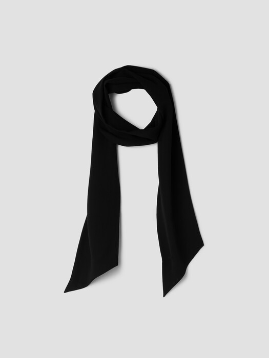 Silk Georgette Crepe Scarf