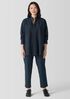 Washable Stretch Crepe Straight Pant