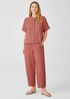 Washed Organic Linen Delave Shirt