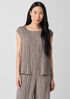 Crushed Silk Ballet Neck Top