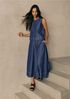 Lightweight Organic Cotton Denim Shell