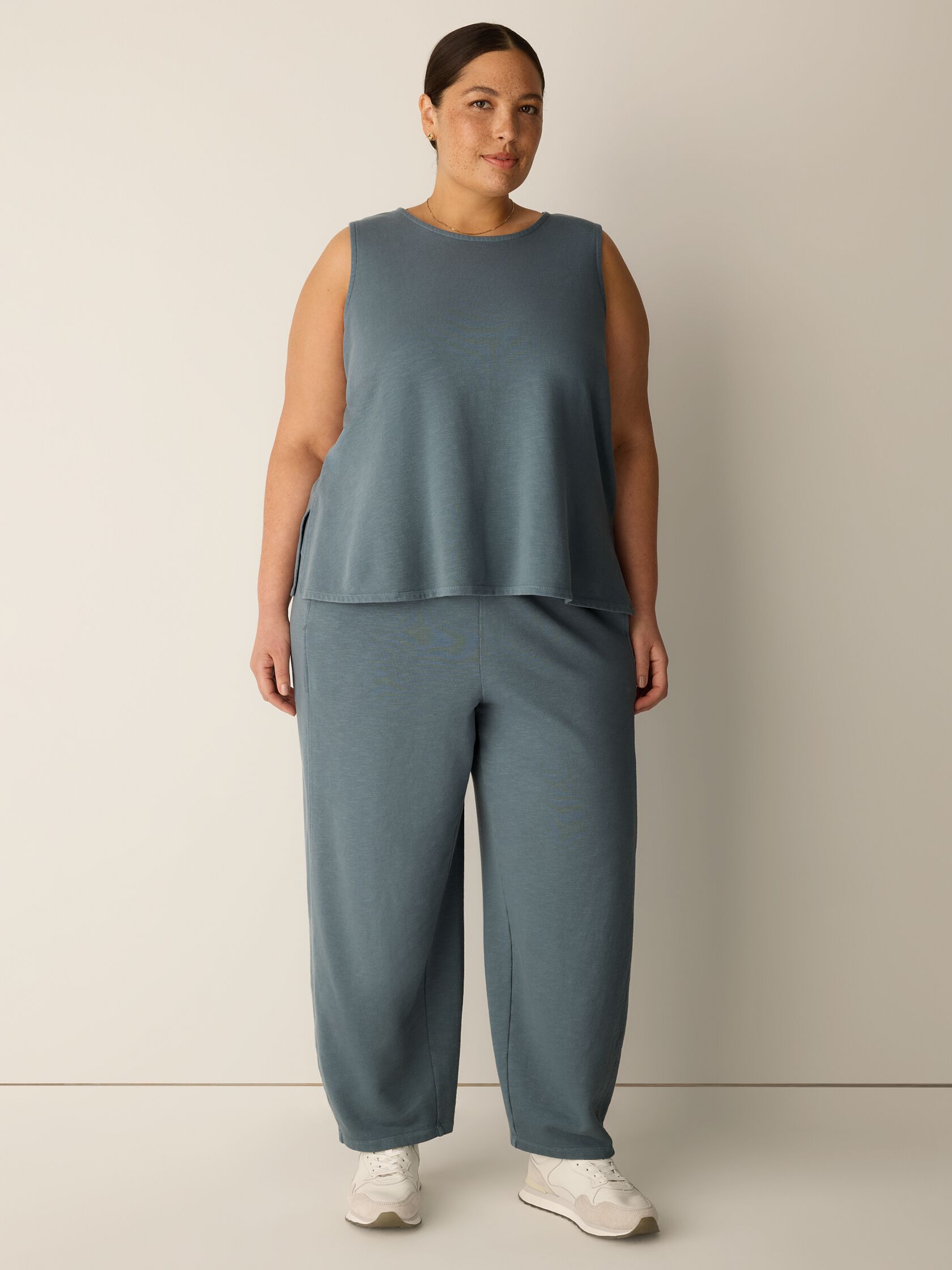 Garment-Dyed Organic Cotton Terry Shell