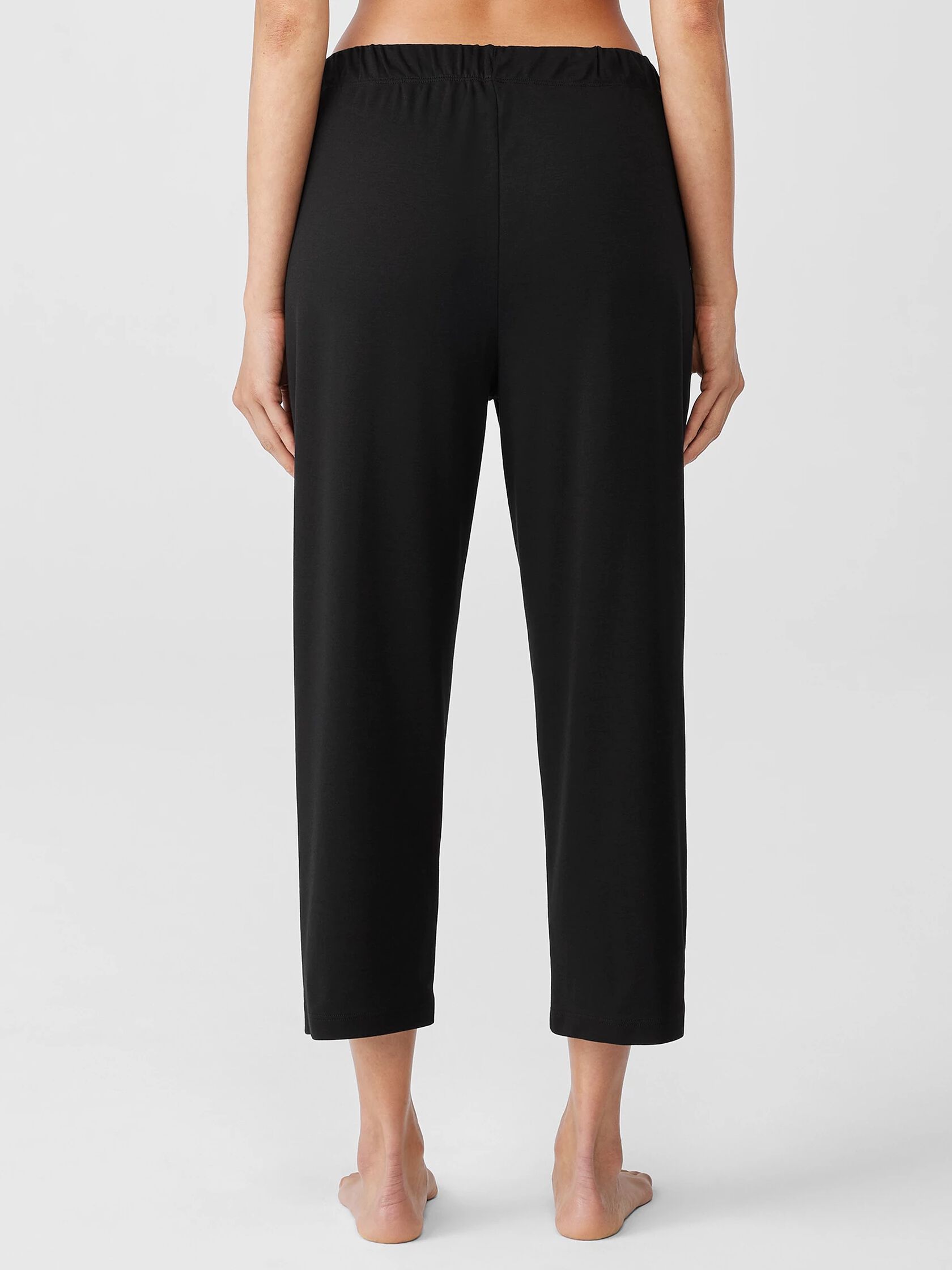 Organic Cotton Interlock Slouchy Sleep Pant | EILEEN FISHER