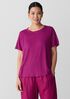 Organic Linen Jersey Crew Neck Tee