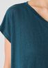Organic Linen Jersey V-Neck Tee