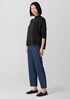 Cozy Brushed Terry Hug Mock Neck Top
