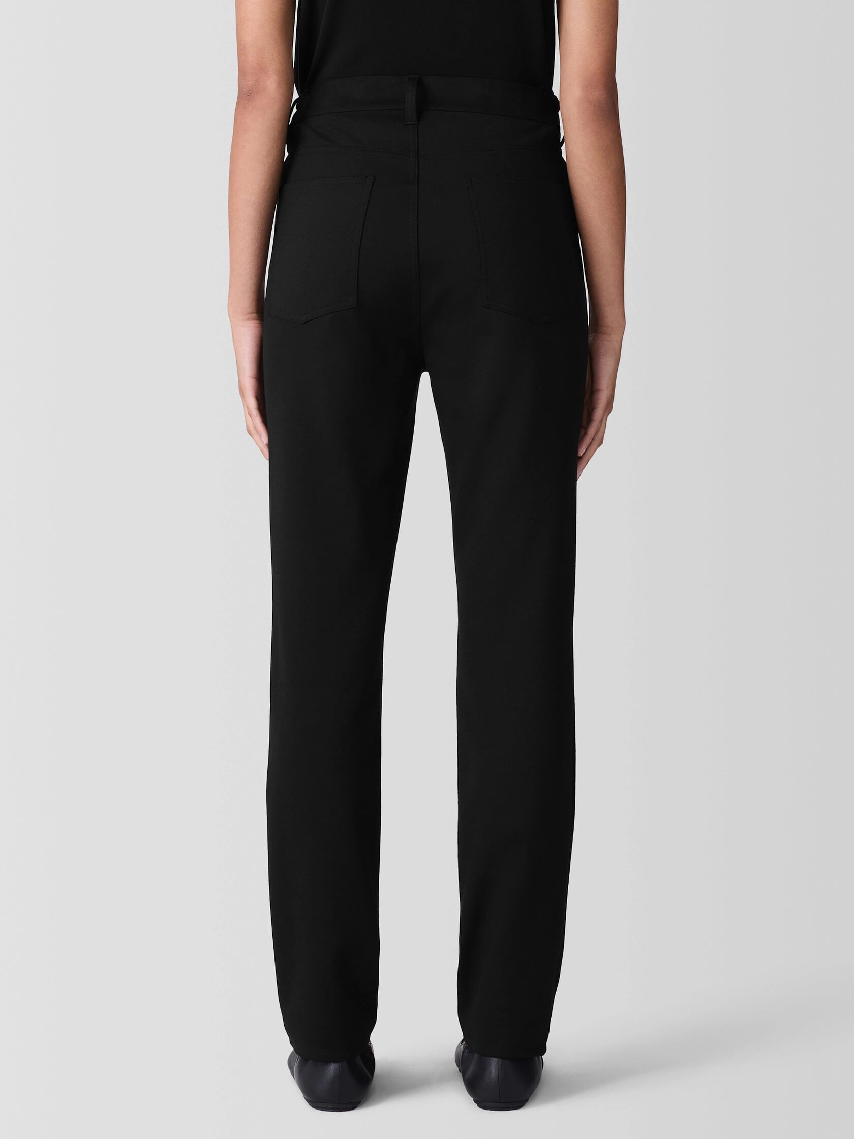 Washable Flex Ponte Slim Jean
