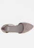 Just Suede Ankle-Strap Pump