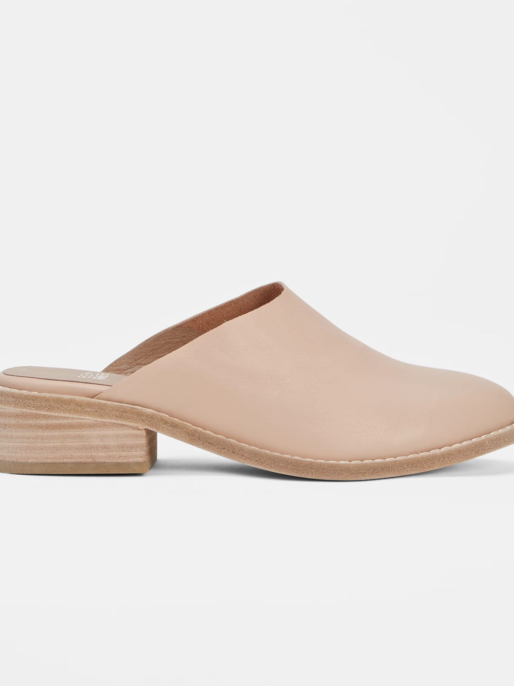 Toni Washed Leather Mule