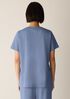 Organic Cotton Interlock Jewel Neck Sleep Tee
