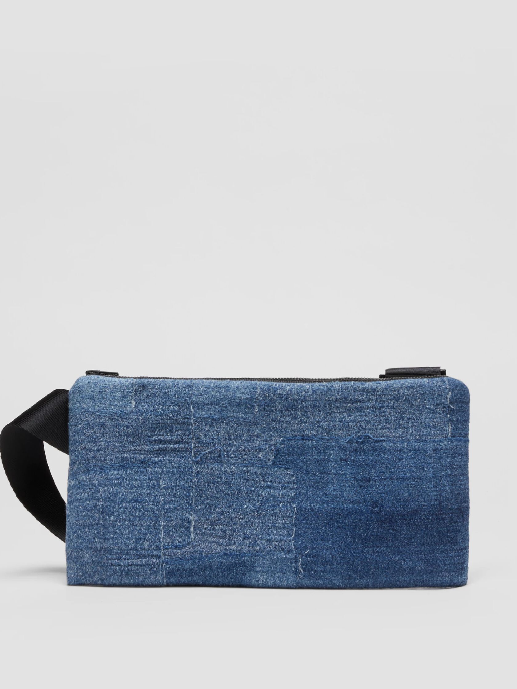 Waste No More Crossbody Denim Chest Bag