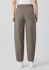 Cotton Hemp Stretch Lantern Pant