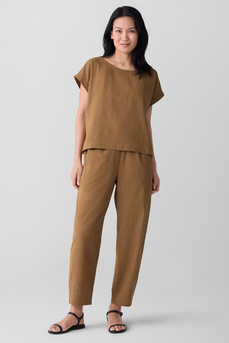 Organic Cotton Ripple Lantern Pant Organic Cotton Ripple Lantern Pant