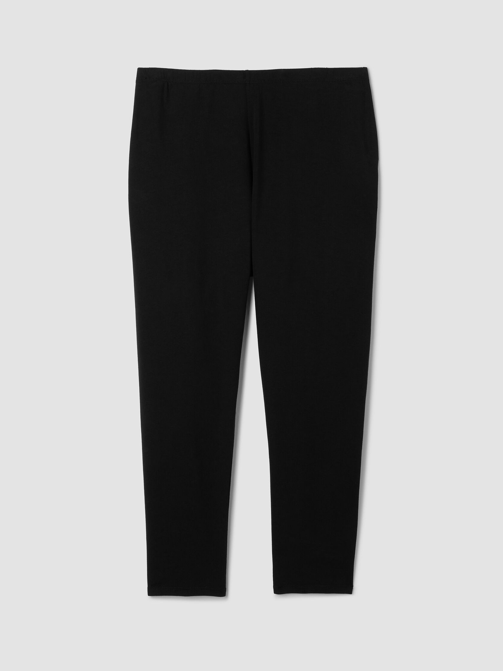 Pima Cotton Stretch Jersey Capri Leggings