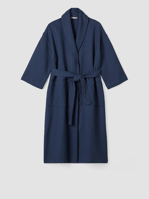 Organic Cotton Waffle Spa Robe