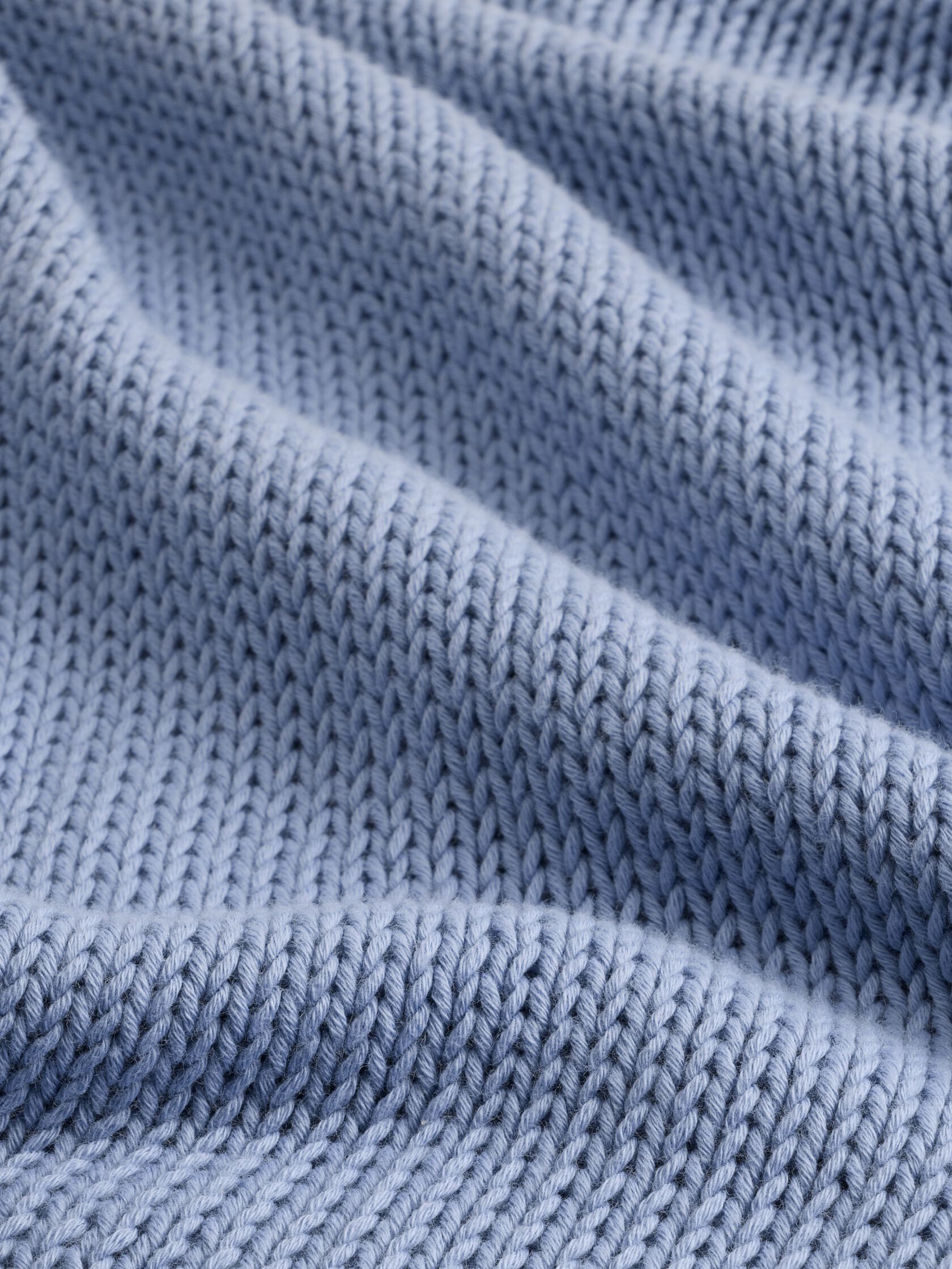 Peruvian Organic Cotton Cord Jersey Crew Neck Top