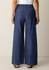 Lightweight Organic Cotton Denim Full-Length Trouser