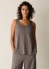 Organic Linen Jersey Scoop Neck Tank