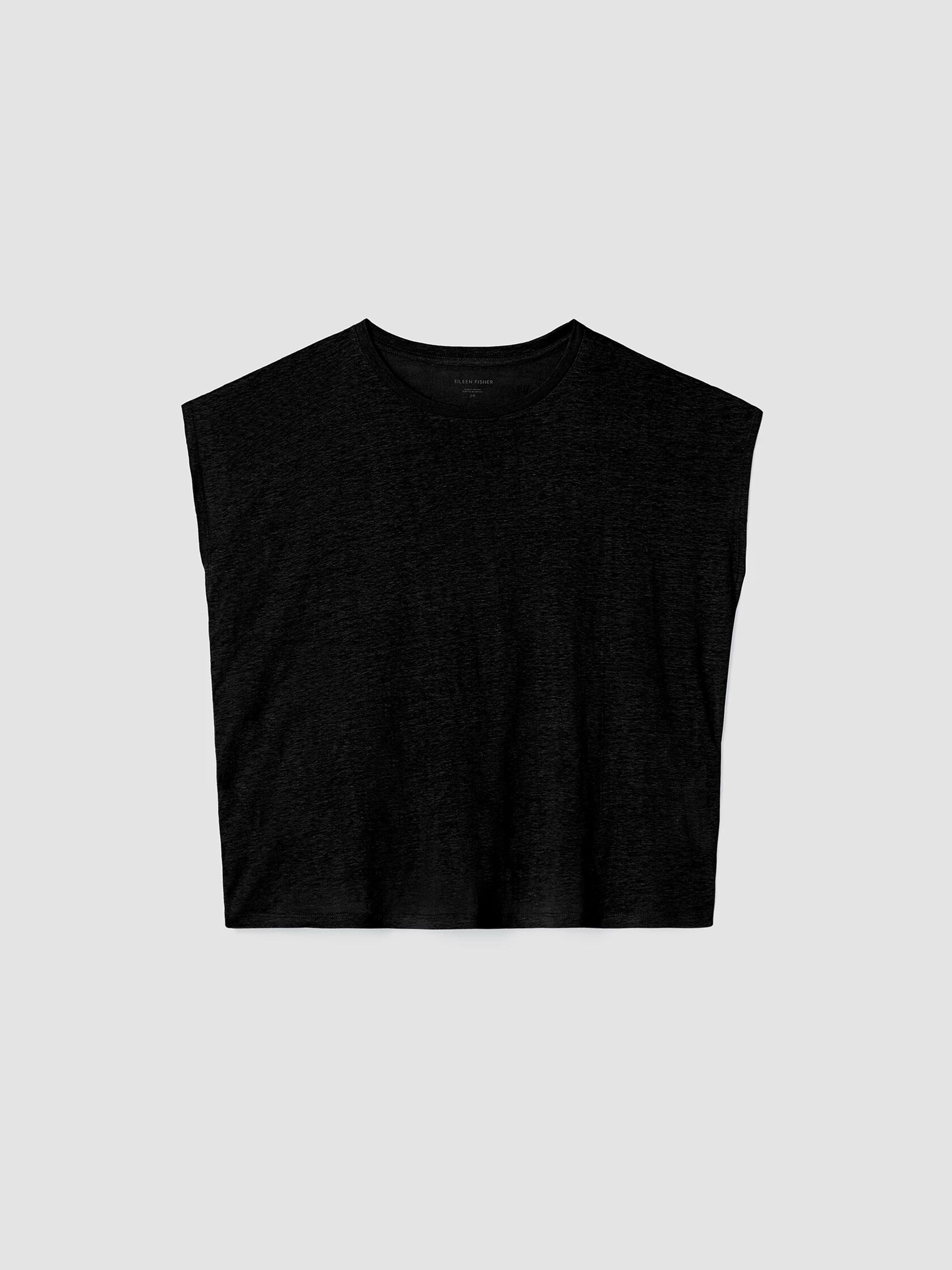 Organic Linen Jersey Square Top