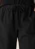 Slubby Organic Cotton Linen Full-Length Straight Pant