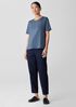 Organic Pima Cotton Jersey Round Neck Tee