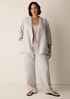 Heavy Organic Linen Angled Jacket