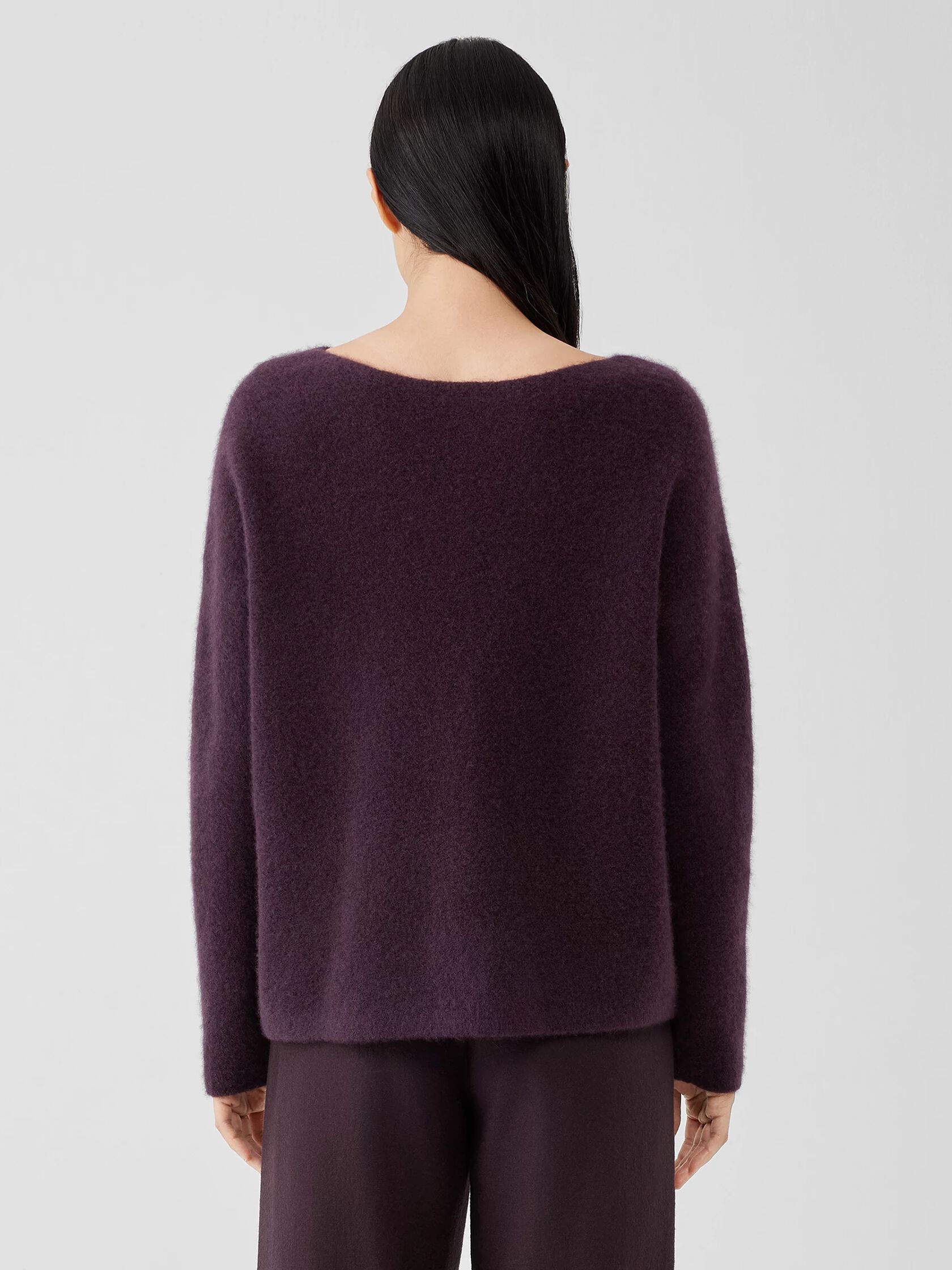 Cashmere Silk Bliss Boatneck Top