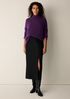 Cashmere Silk Bliss Turtleneck Top