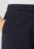 Cotton Hemp Stretch Wide-Leg Pant