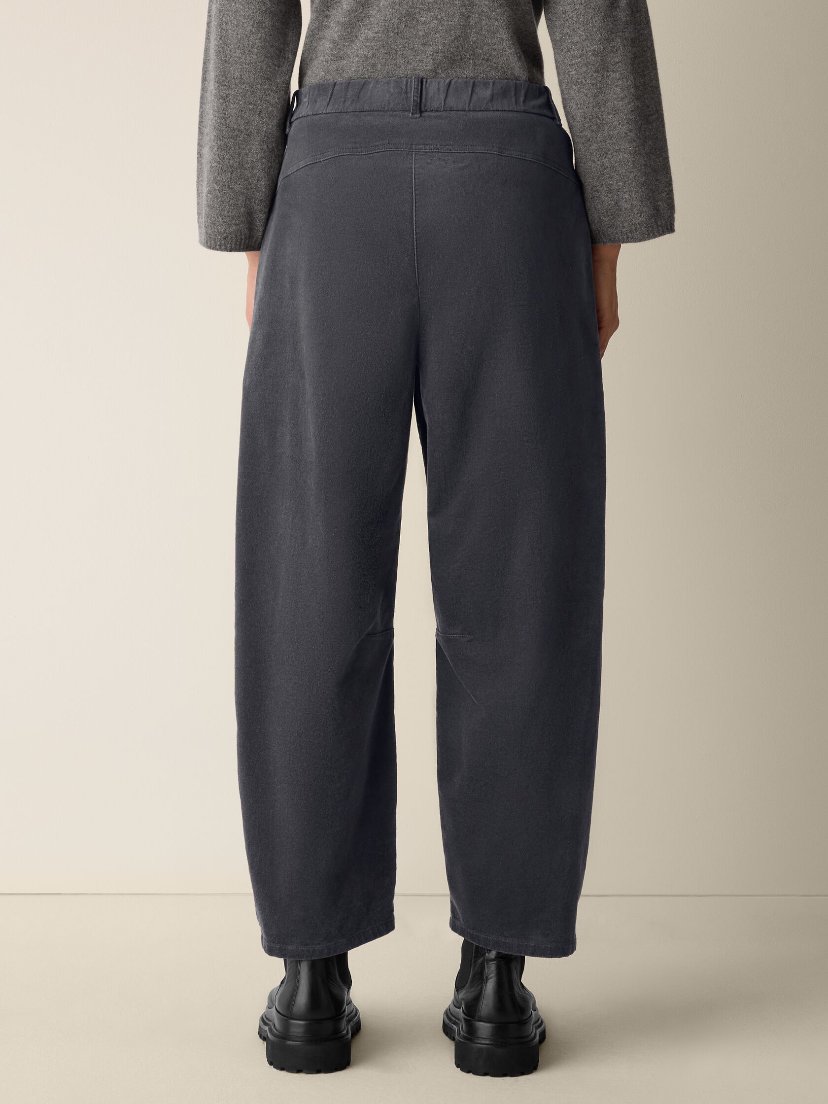 Brushed Organic Cotton Arch Pant