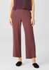 Silk Georgette Crepe Straight Pant