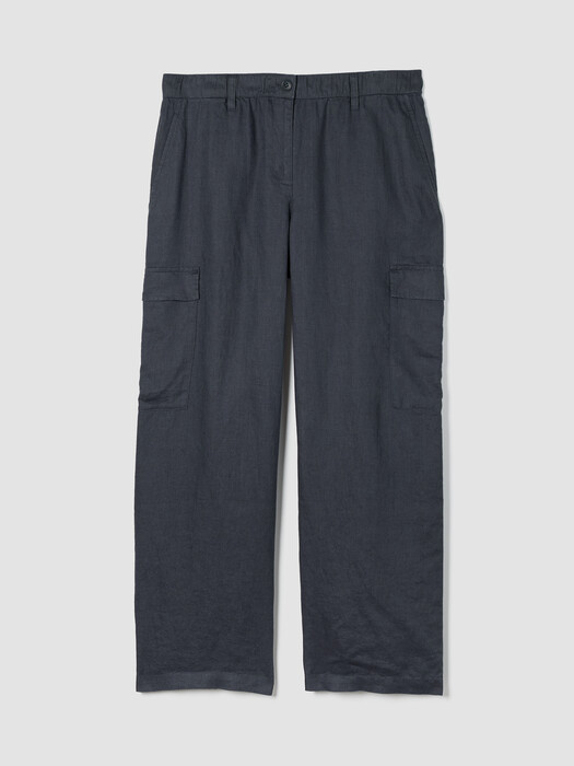 Organic Linen Cargo Pant