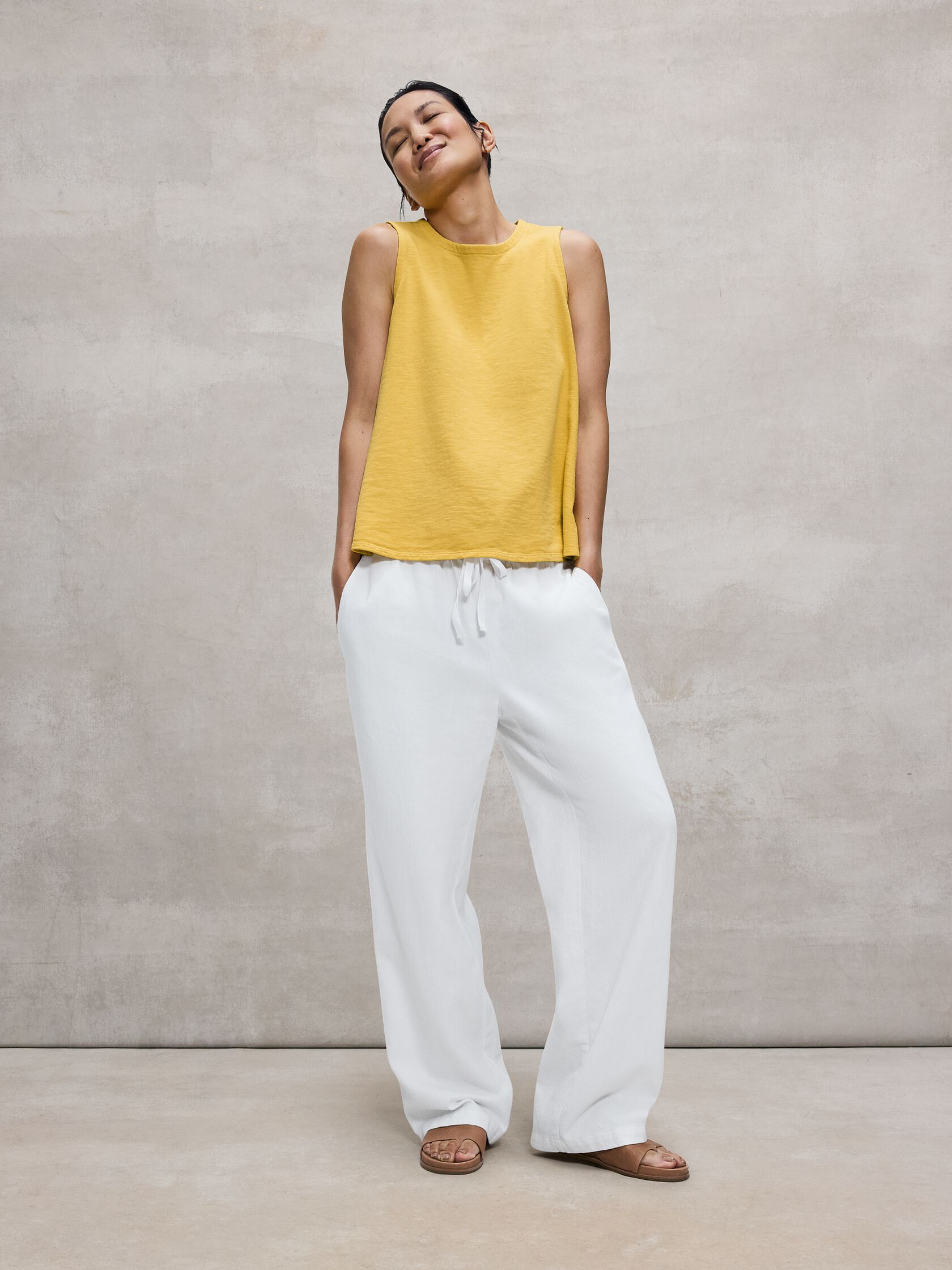 Garment-Dyed Organic Cotton Terry Shell