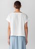 Organic Cotton Voile Box Square Top