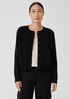 Organic Cotton Chenille Crew Neck Cardigan