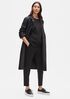 Recycled Polyester Twill Trench Coat
