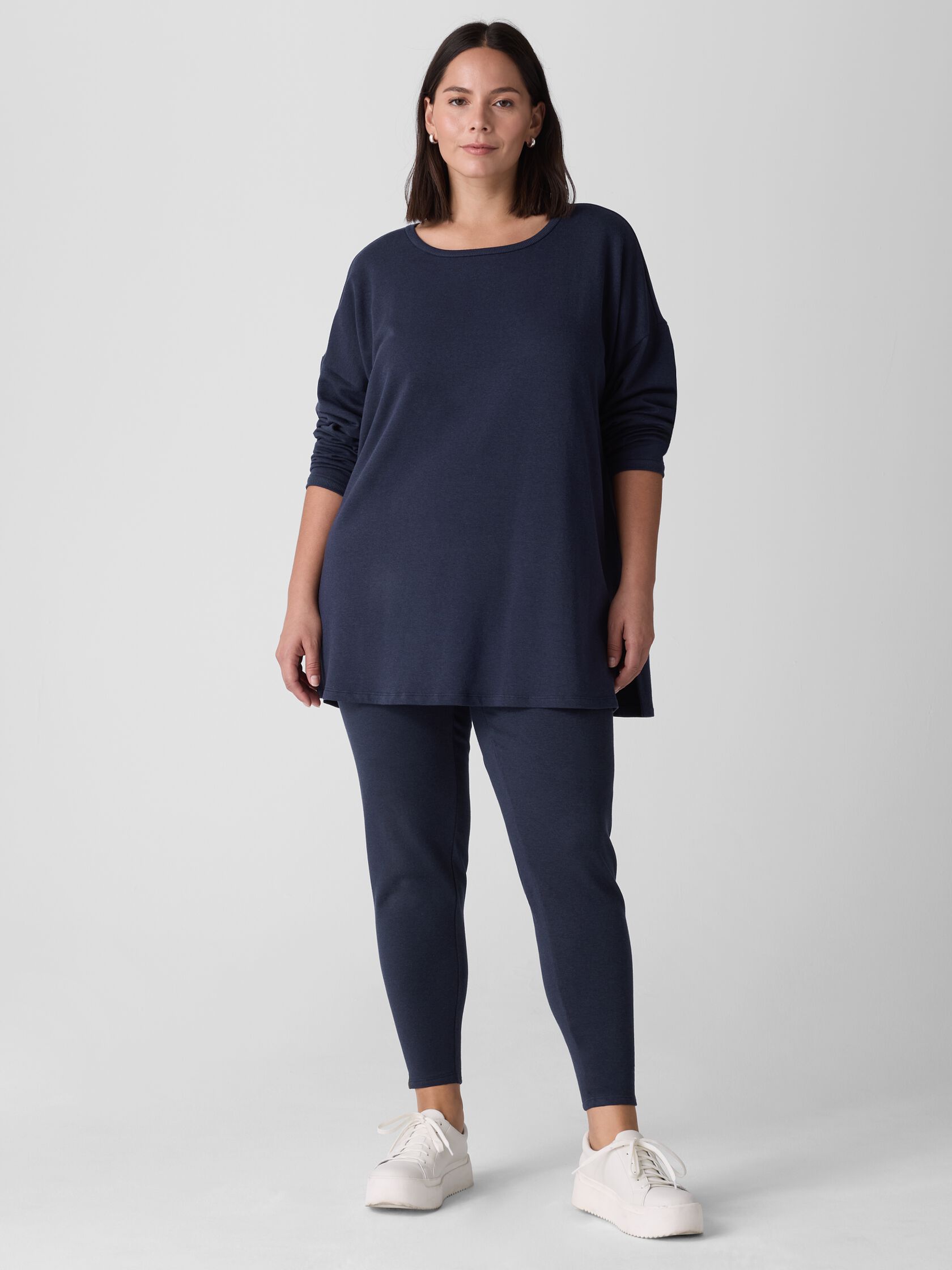 Cozy Brushed Terry Hug High-Waisted Leggings