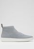 Point Recycled Stretch Knit Wedge Sneaker