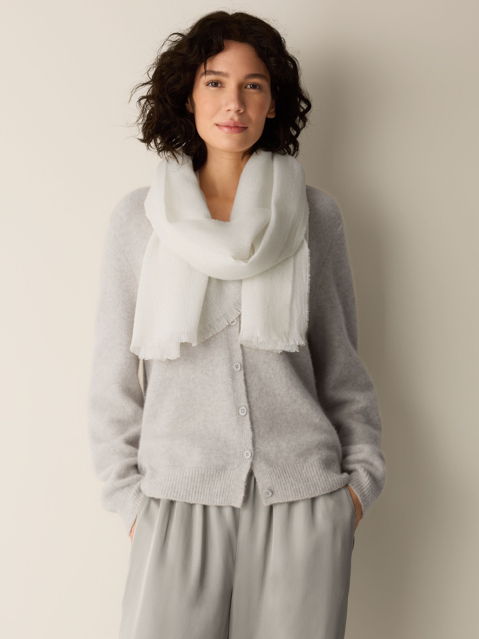 Wool Shimmer Scarf