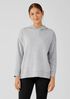 Cozy Brushed Terry Hug Hooded Top