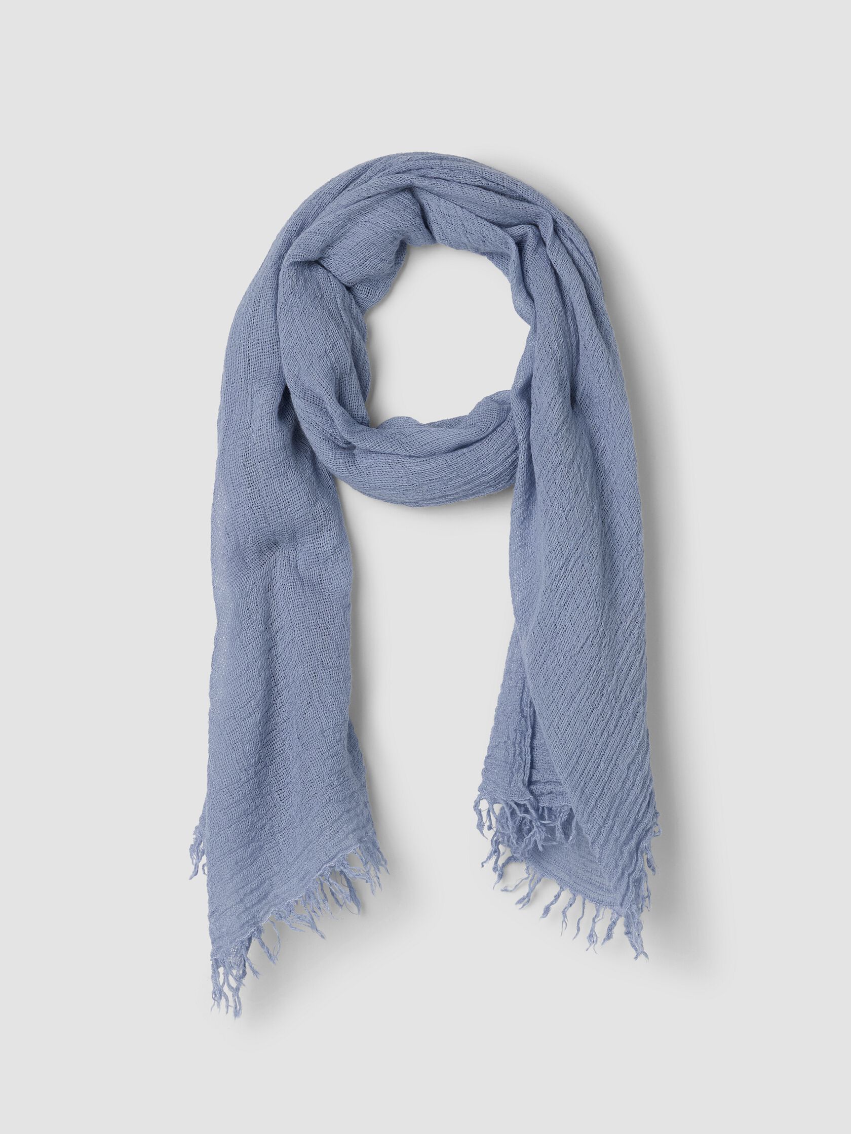 Cozy Crinkle Gauze Scarf