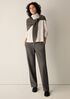 Italian Merino Turtleneck Top in Regenerative Wool