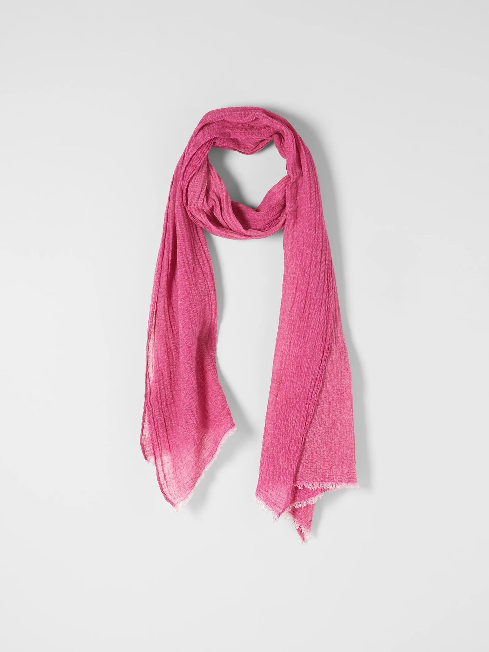 Crinkled Cotton Scarf